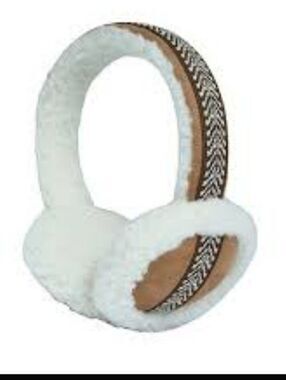 Koolaburra by UGG Cream Faux Shearling Earmuffs